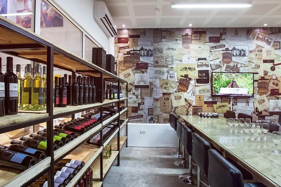 The studio's cookware shop
